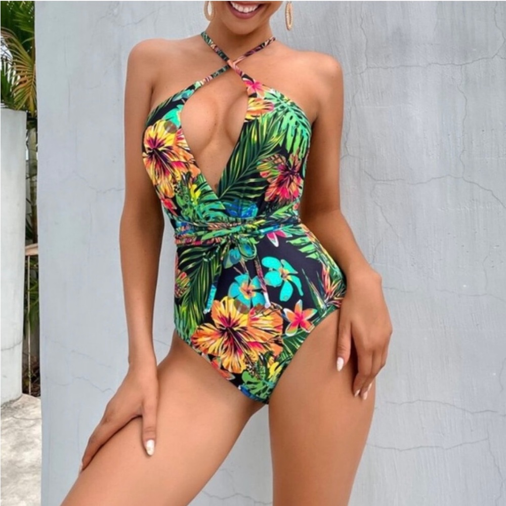 Tropical Bathing suit (NWOT)